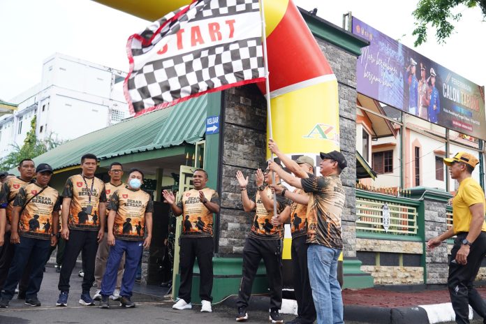 Sinergi TNI–Pers di Banjarmasin Dimulai dari Kesehatan: “Wartawan Harus Sehat untuk Lawan Hoaks”