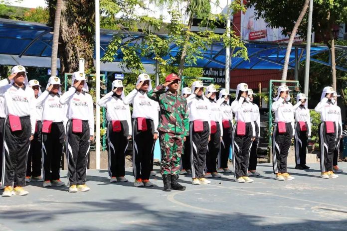 Formasi Spesial HJB ke-500 Warnai Pusdiklat Paskibraka Banjarmasin 2026
