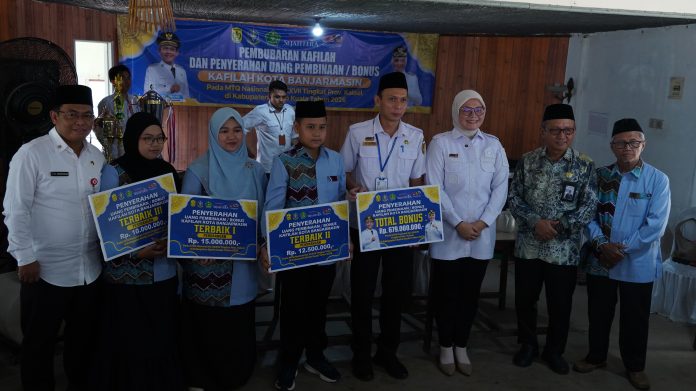 Pertahankan Tradisi Juara, Pemkot Banjarmasin Apresiasi Kafilah MTQ dengan Bonus Rp679 Juta