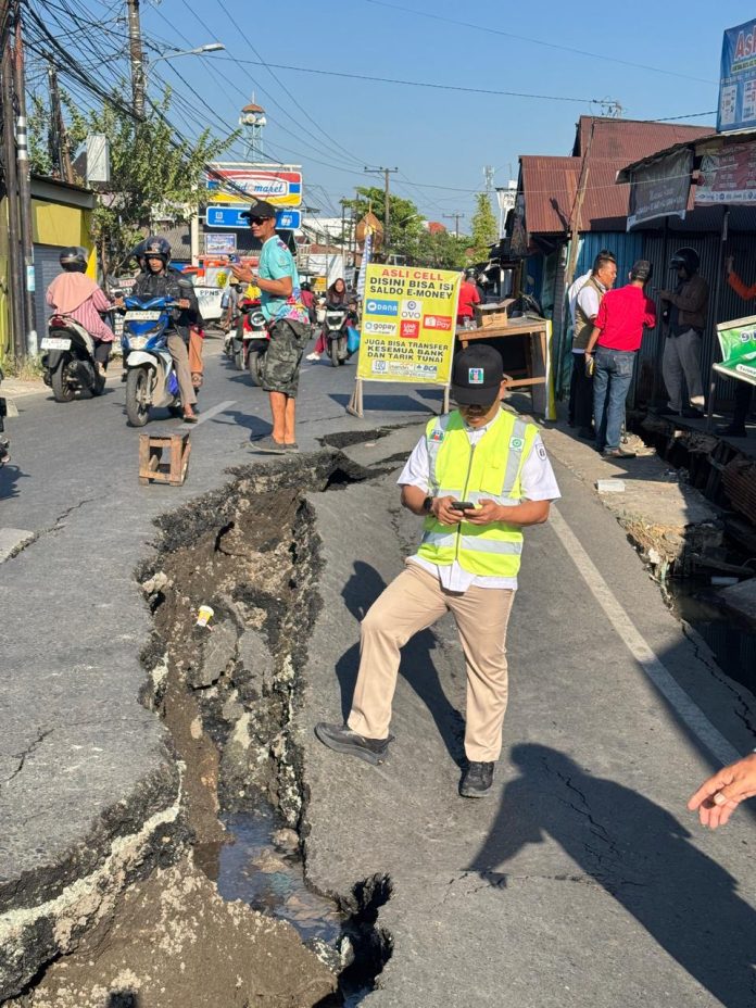 Jalan Veteran Ambles, PAM Bandarmasih Bergerak Cepat Cegah Gangguan Air Bersih