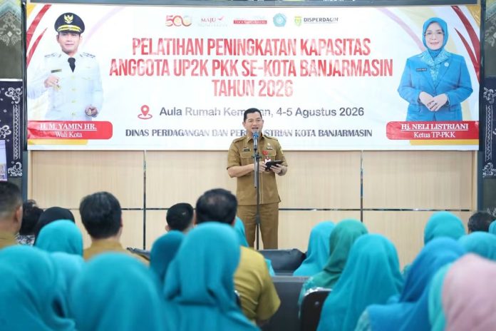 Dari Dapur ke Pasar Digital, Kader UP2K PKK Banjarmasin Dibekali Strategi Bisnis Modern