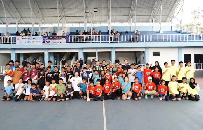 Cari Bibit Petenis Berprestasi, Pelti BJM Cup 2026 Resmi Bergulir Di Buka Langsung Wali Kota Banjarmasin